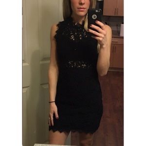 Black Lace Dress